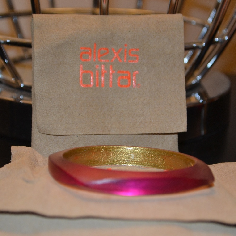 Alexis Bittar Lucite bangle